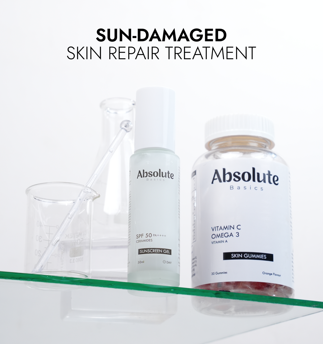 SPF 50 Light SUNSCREEN + Skin Gummies