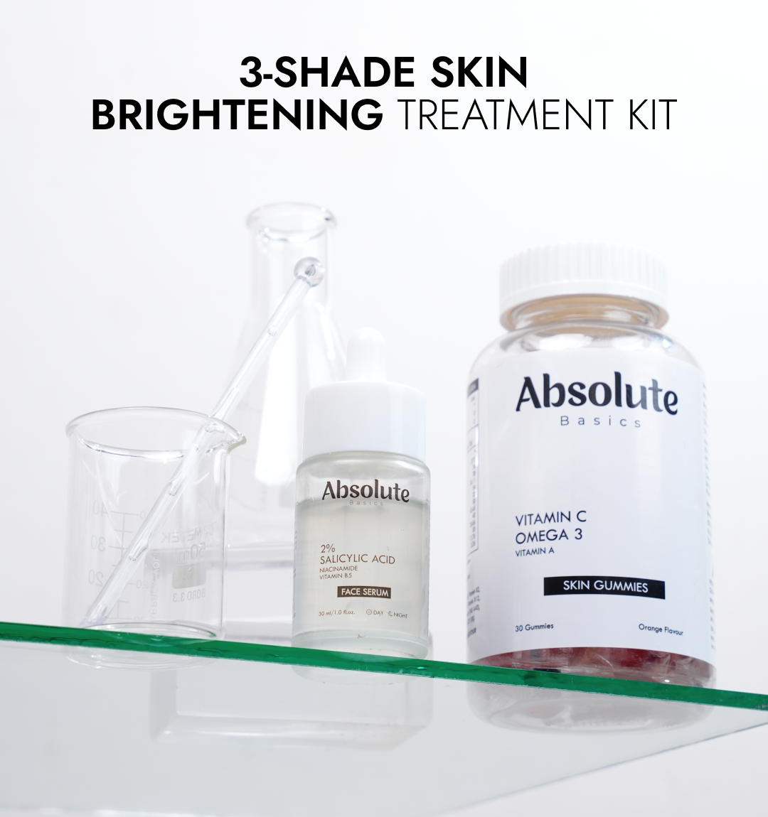 2% Salicylic Acid Face Serum + Skin Gummies